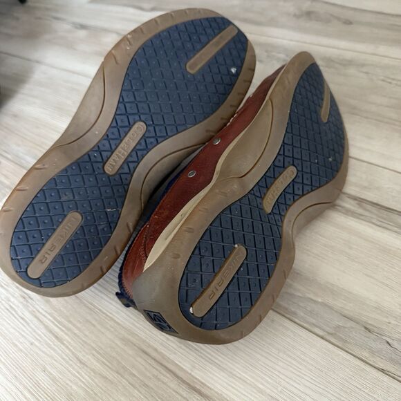 Cole Haan Men's Nike Air Driving Loafers Brown Leather Slip On Shoes Size 12 - Picture 6 of 9